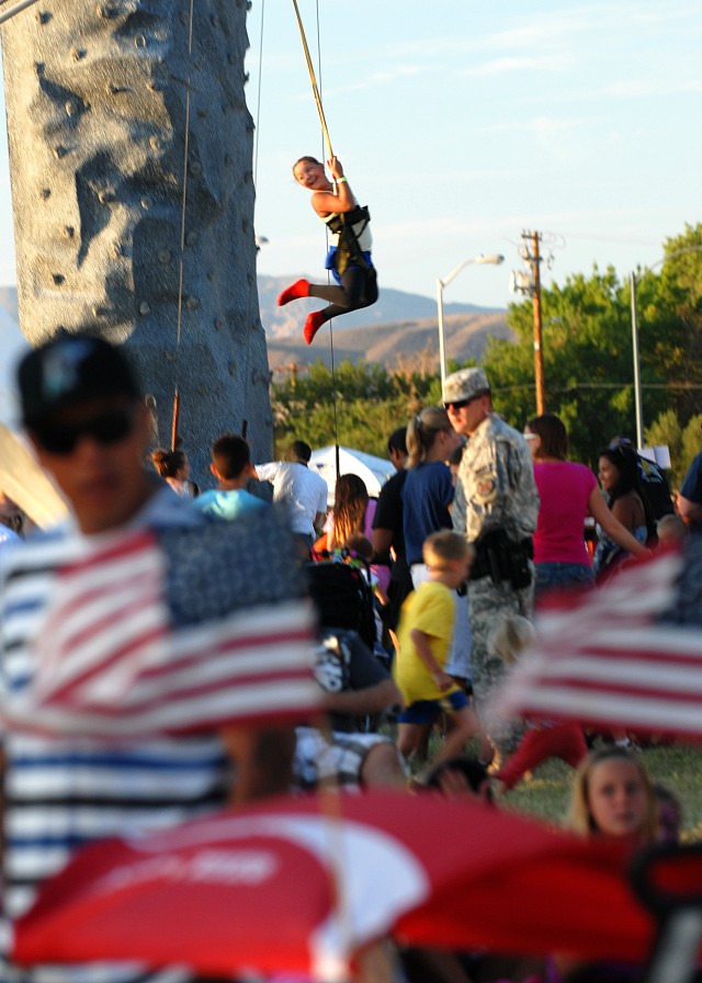 July 4th celebration at Fort Irwin