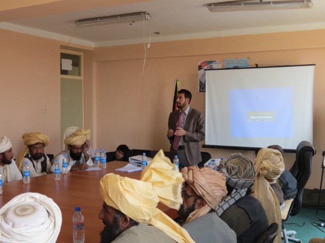 Afghan leaders learn justice system, spread legal knowledge in Paktika