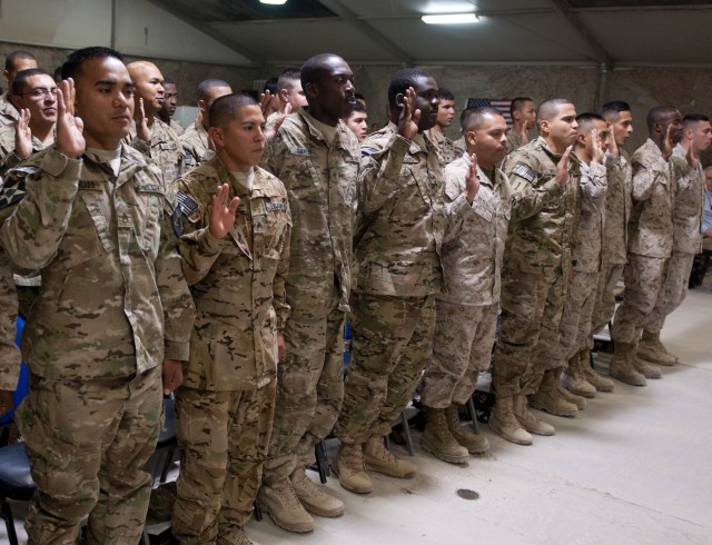 Sustainers host naturalization ceremony