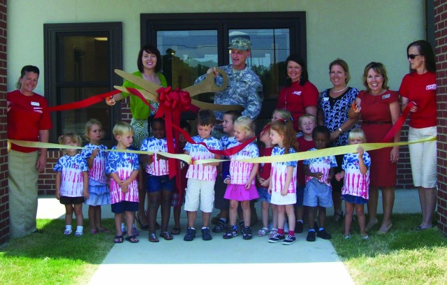 Ribbon-cutting at new CDC