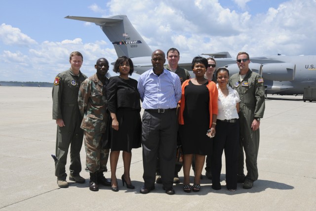 South Africans visit New York National Guard