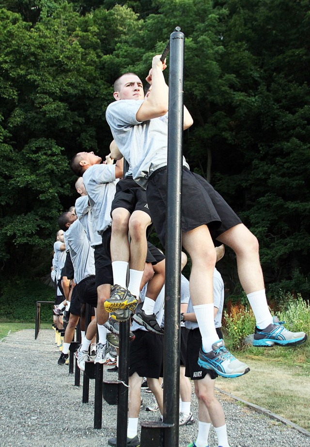 New cadets test fitness at West Point
