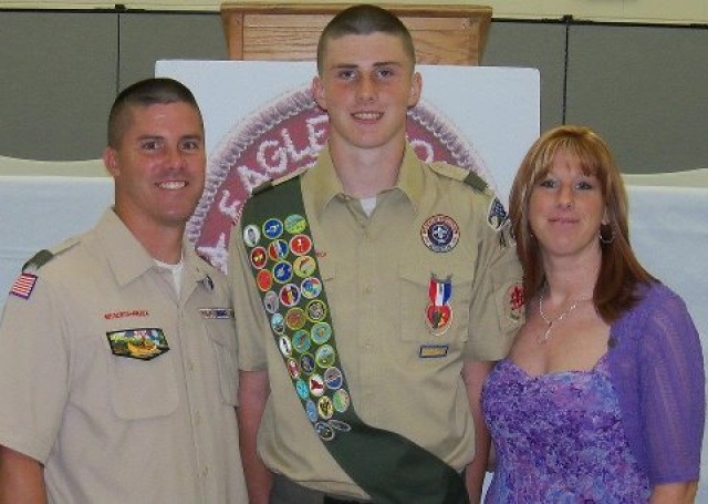 Eagle Scout Colton Wiggins