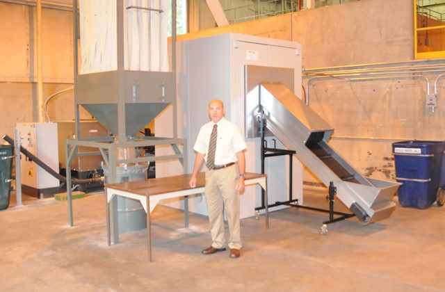 New disintegrator saves money, space