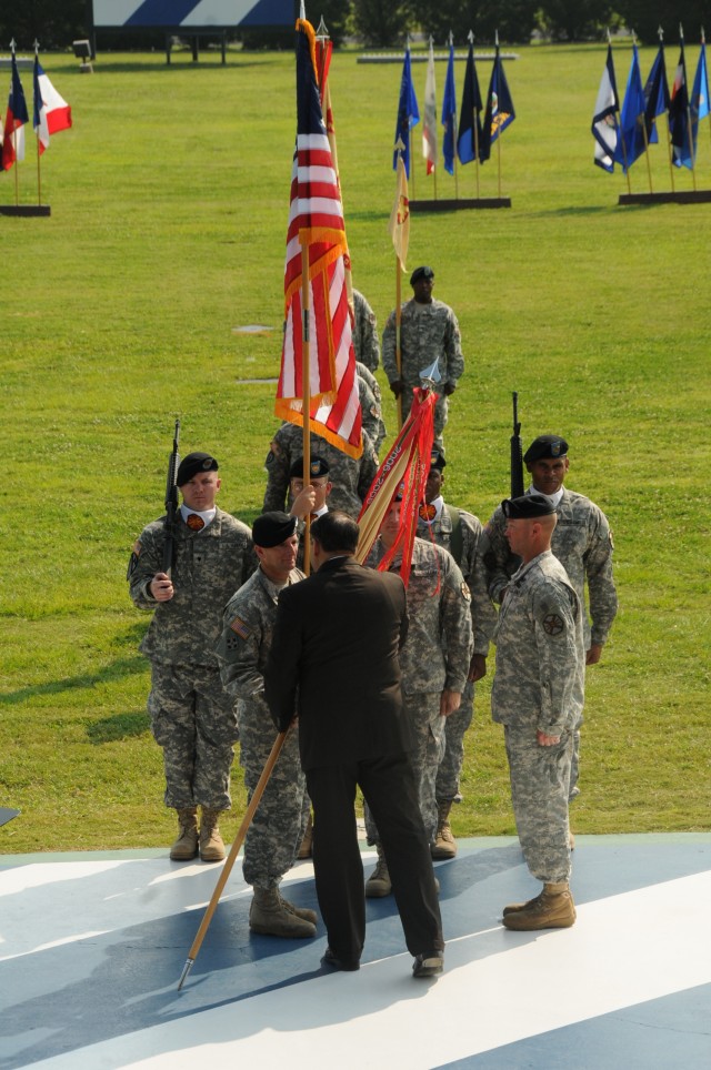 Stewart-Hunter Change of Command, Change of Responsiblity ceremony