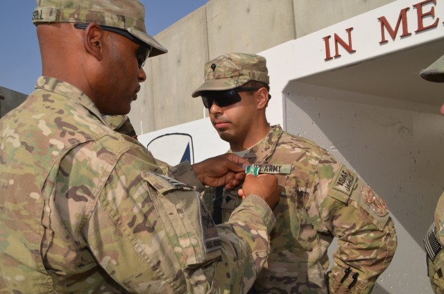 New York National Guard Soldiers recognized for combat action