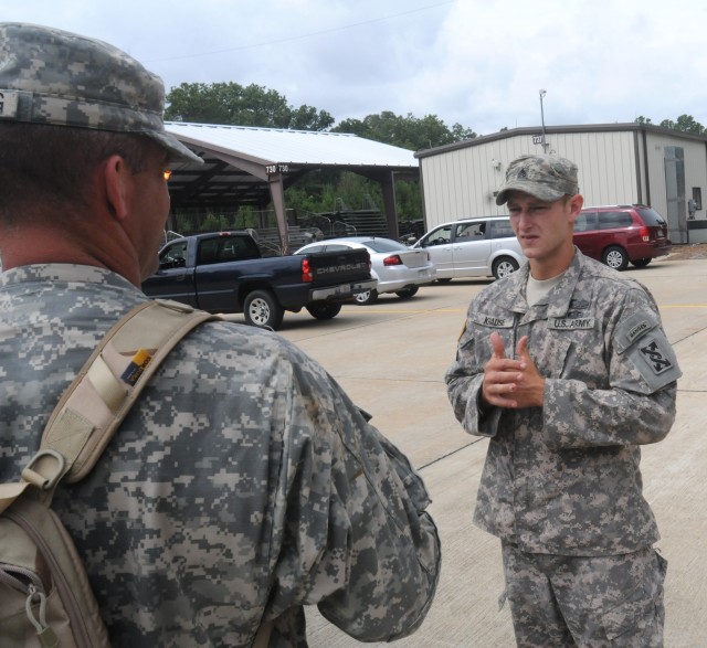 Reserve Soldier steps up as unit commander, keeps Golden Cargo mission rolling