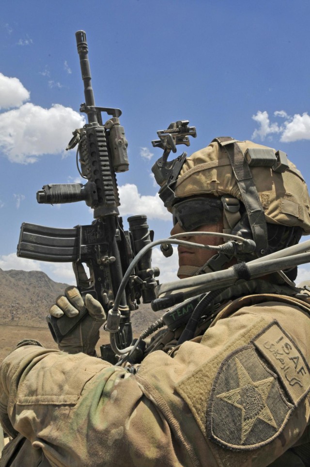 1-17th Infantry helps clear 120 kilometers to Shorabak