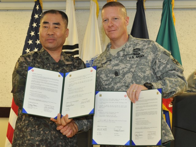 U.S., ROK Army NCOs to train together at academy