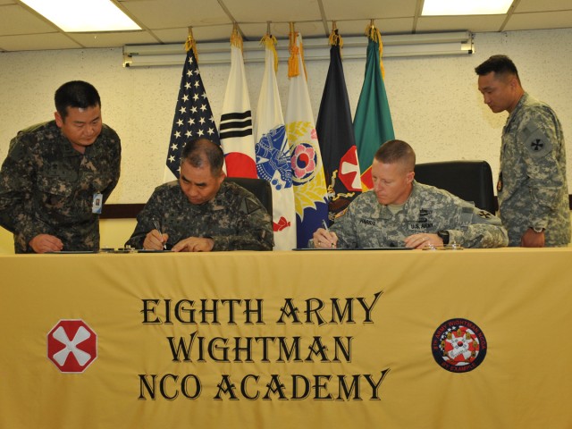 U.S., ROK Army NCOs to train together at academy