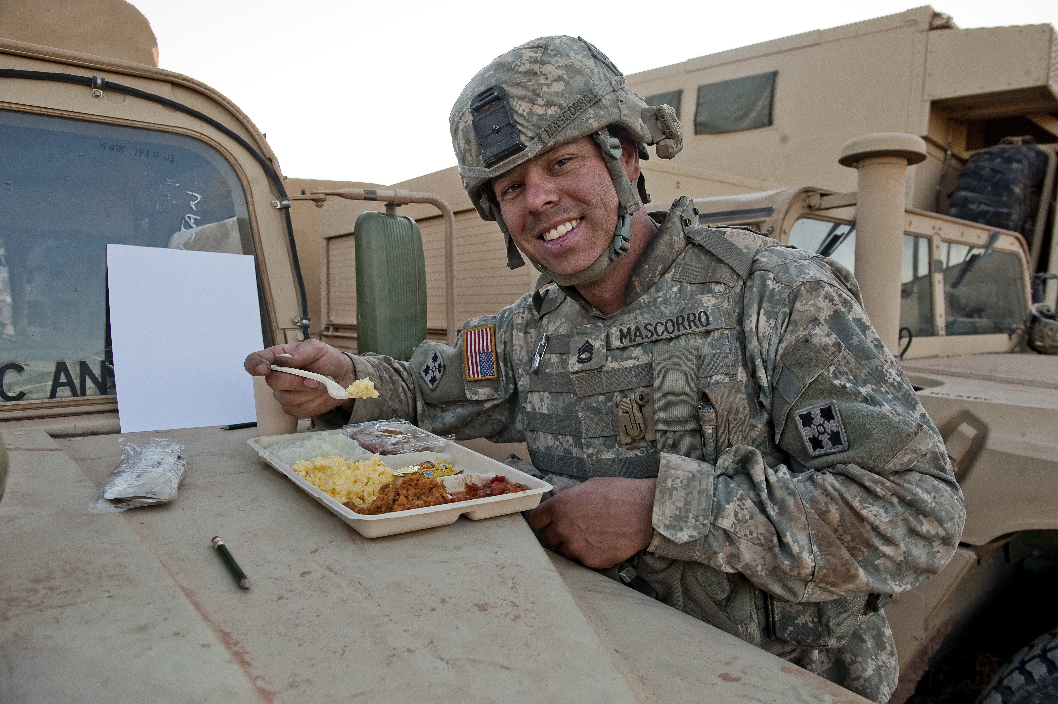 Combat Feeding Serves Up Varied Menu Article The United States Army 1455