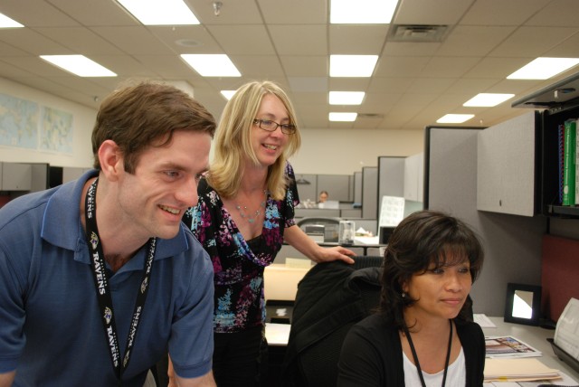 Country case manager develops relationships