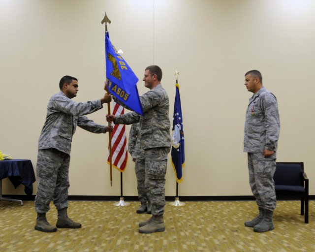 7th Air Support Operations Squadron change of command