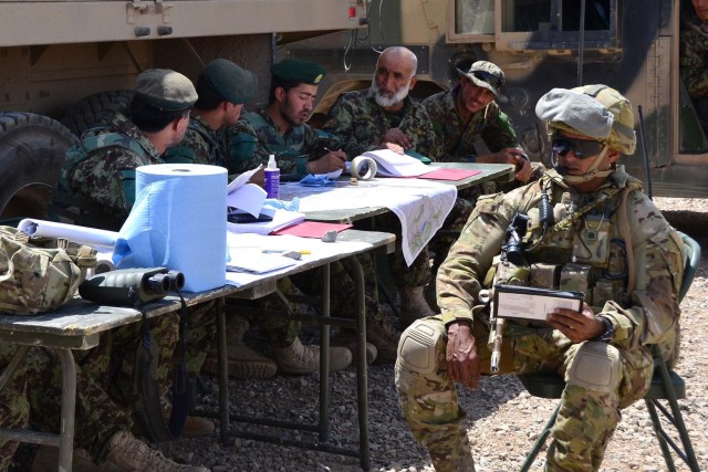 Afghan National Army soldiers soar with Operation Eagle's Flight