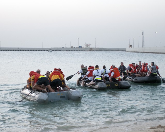 Land and water challenge drives service members to their limits