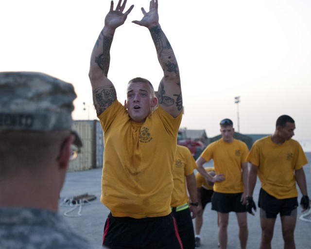 Land and water challenge drives service members to their limits
