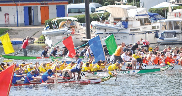 Dragon boats: Wiesbaden community members join host nation neighbors in annual water sports event