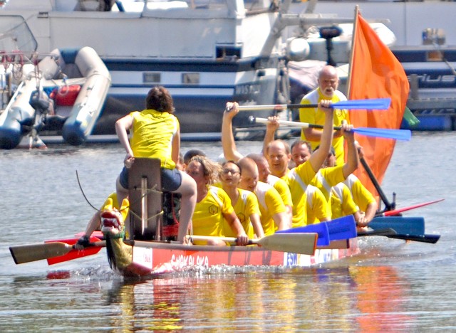 Dragon boats: Wiesbaden community members join host nation neighbors in annual water sports event