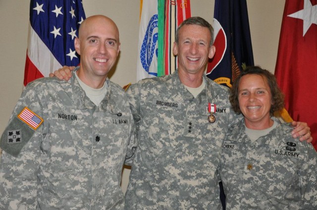 Bromberg and his staff