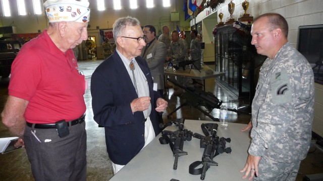 World War II Veterans Visit 42nd Infantry Division