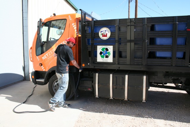 Electric-powered vehicles hit the streets of Fort Carson