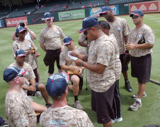 Texas Rangers treat wounded warriors to 'home plate' dream come true