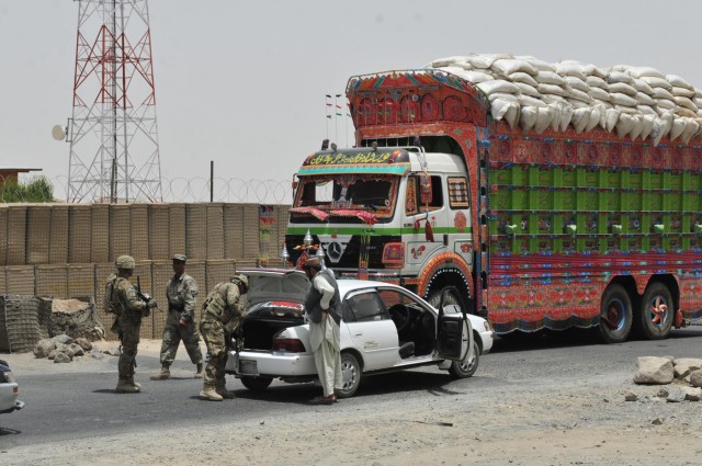 Afghan Border Police station open for 24-hour operations in Spin Boldak