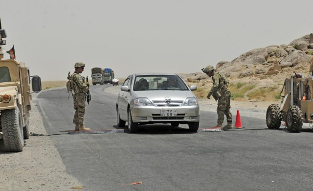 Afghan Border Police station open for 24-hour operations in Spin Boldak