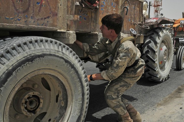 Afghan Border Police station open for 24-hour operations in Spin Boldak