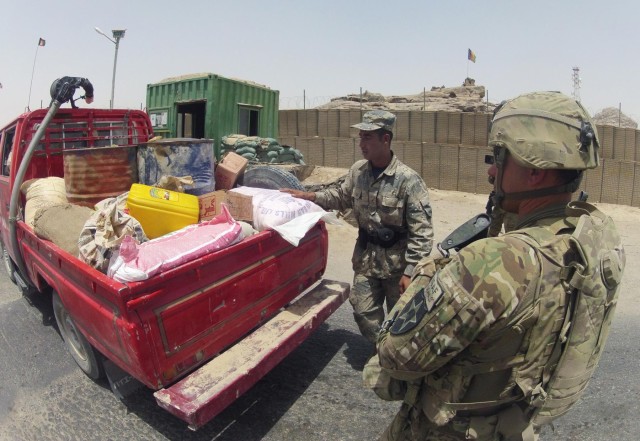 Afghan Border Police station open for 24-hour operations in Spin Boldak