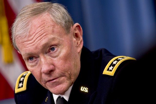 Gen. Martin E. Dempsey, chairman of the Joint Chiefs of Staff