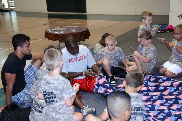 Special day celebrates military heritage at youth enrichment camp