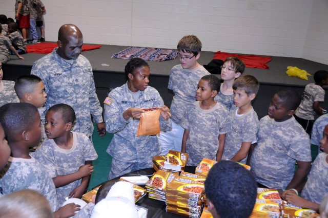 Special day celebrates military heritage at youth enrichment camp