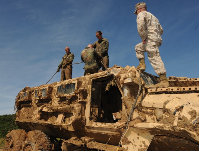 Fort Leonard Wood Marines consider muddy course an honor