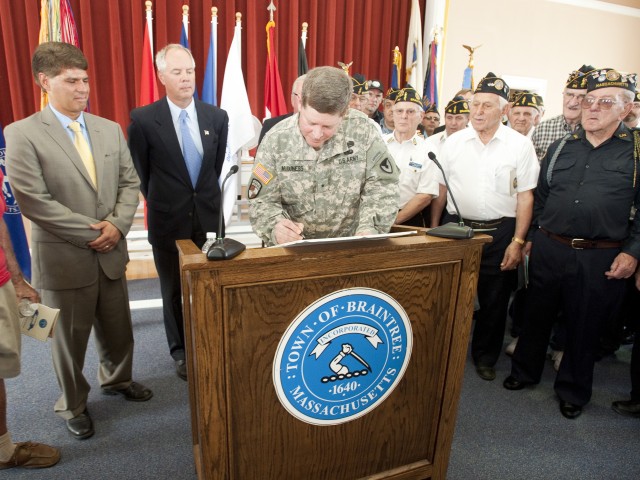 Massachusetts town continues tradition of service to nation