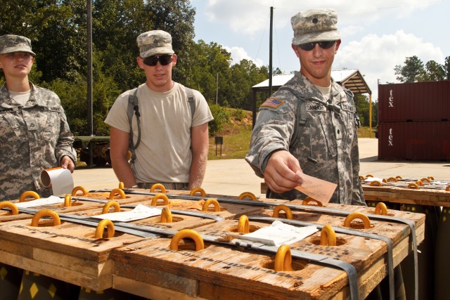 Golden movements: Reserve units train with Anniston Munitions Center