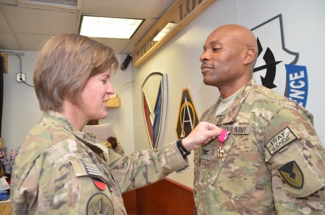 Russell awarded Legion of Merit