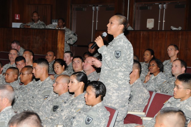 Multi-component Soldiers find "One Voice" during 311th teambuilding