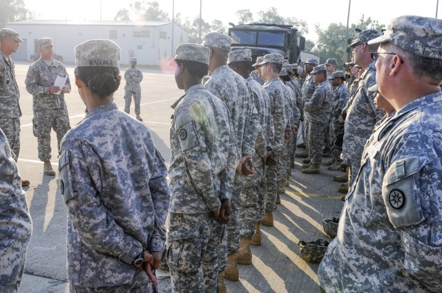 Reserve transportation unit keeps goods moving during Golden Cargo