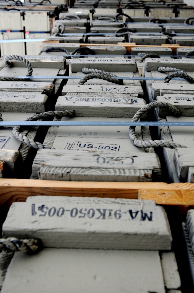 Reserve unit keeps guns firing during Golden Cargo