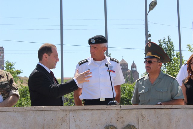 USAREUR Commander travels to Caucasus countries 