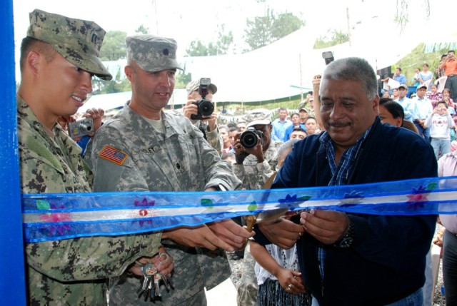 Ribbon cutting ceremony for clinic in Guatemala