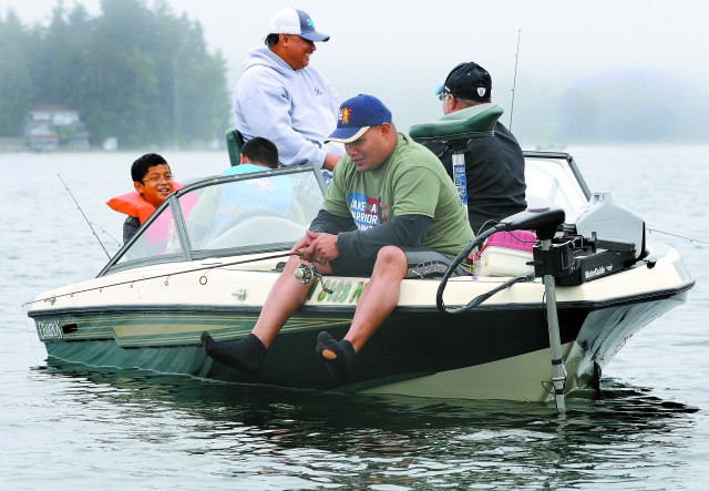 Relaxing on American Lake