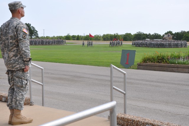 4th MEB double taps ceremony