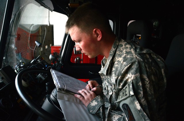 Spending a day at the station with Fort Bragg's military firefighters