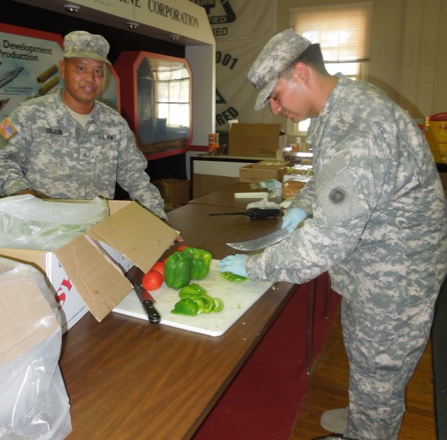 Army Food Operations at Golden Cargo