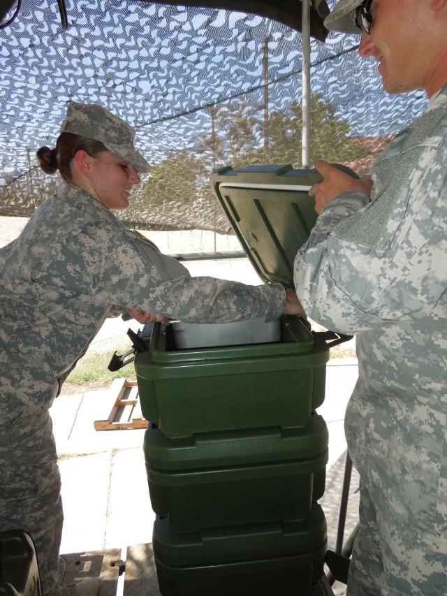 Army Food Operations at Golden Cargo