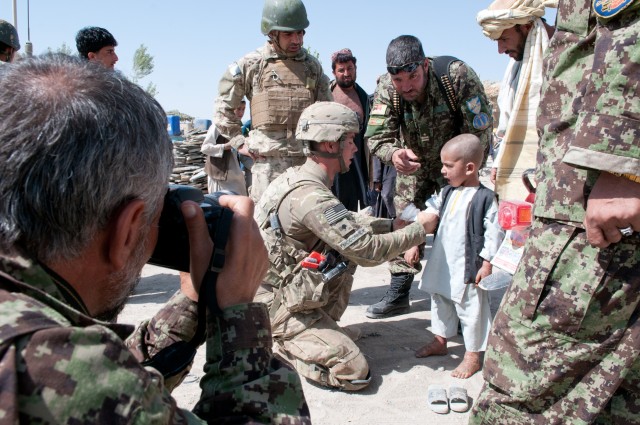 US, Afghan forces attend security shura