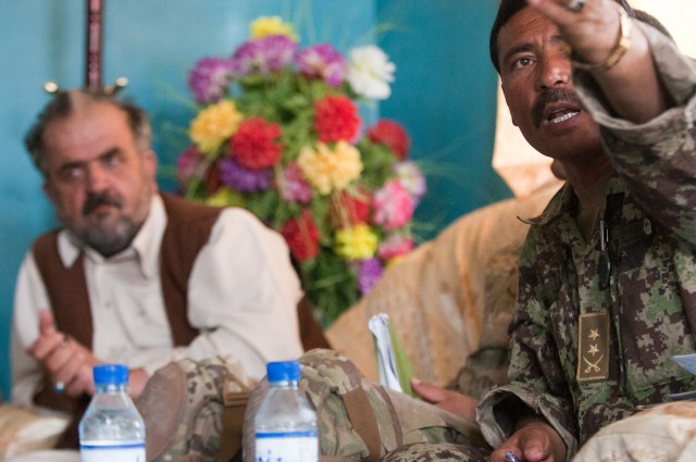 US, Afghan forces attend security shura