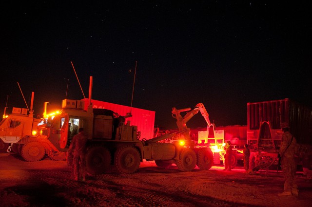 Making something out of (almost) nothing: airborne support troops pump up Ghazni forces